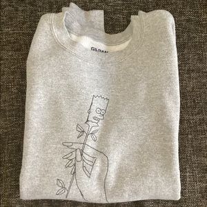 Bart Simpson Gildan sweater